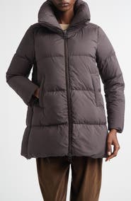 Herno Box Quilted Water Resistant Down Coat
