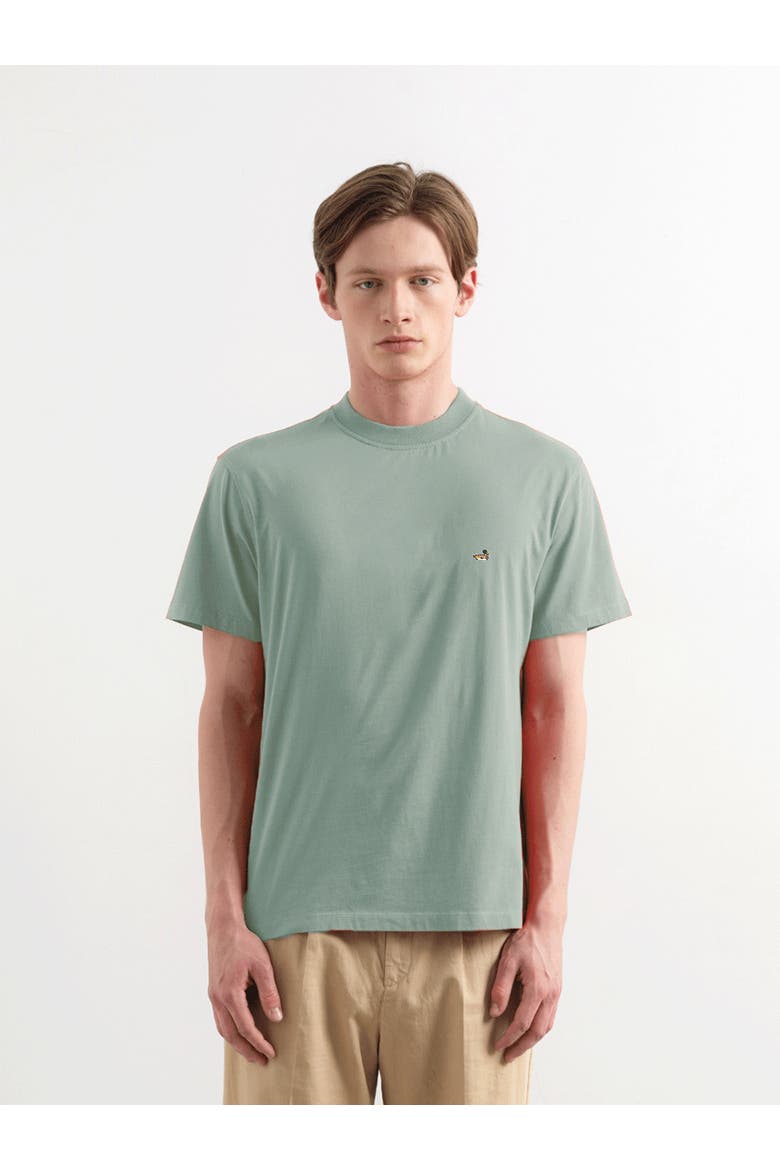 Duck Patch T-Shirt, Main, color, Plain Sage Green