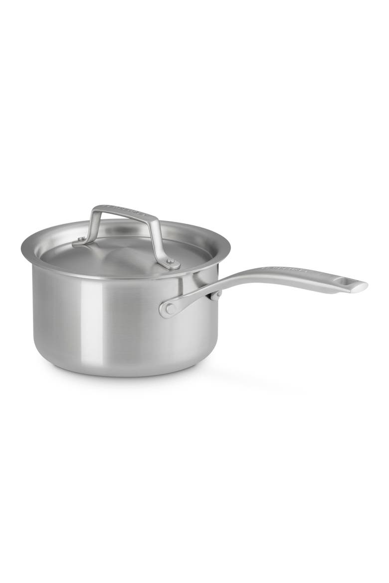 2-Quart Essential Stainless Steel Saucepan, Alternate, color, STAINLESS STEEL