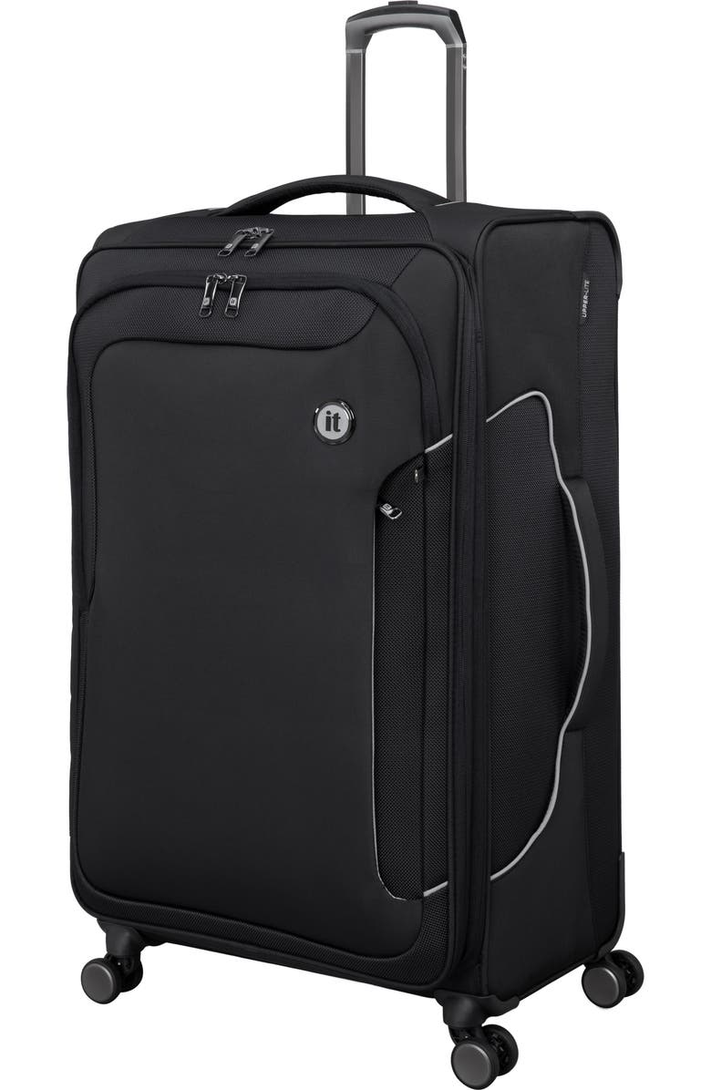IT LUGGAGE Teleported 32-Inch Expandable Spinner Suitcase, Main, color, Black