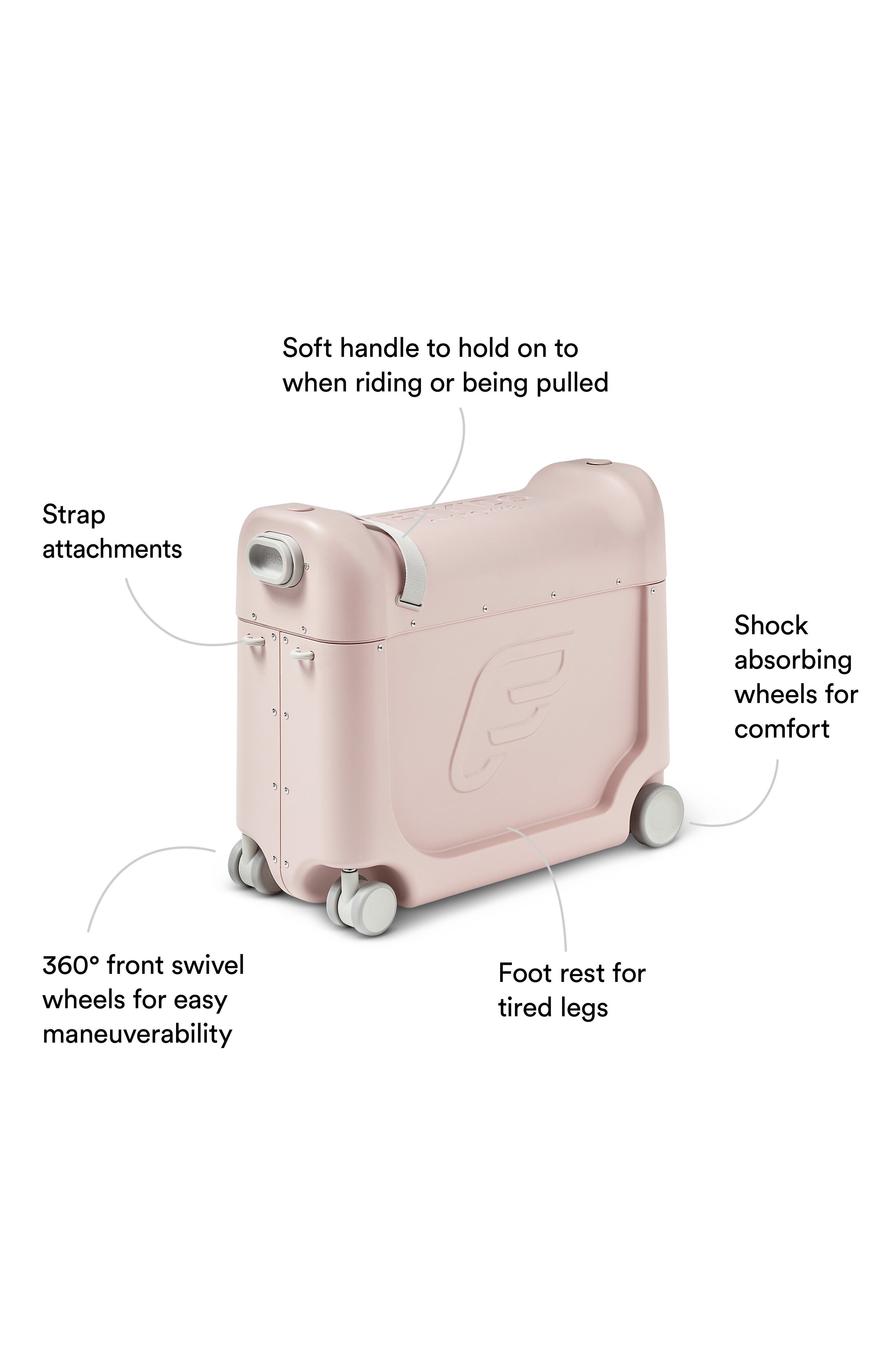 Stokke Jetkids by Stokke BedBox<sup>®</sup> Ride-On Carry-On Suitcase & Backpack Set, Alternate, color, 