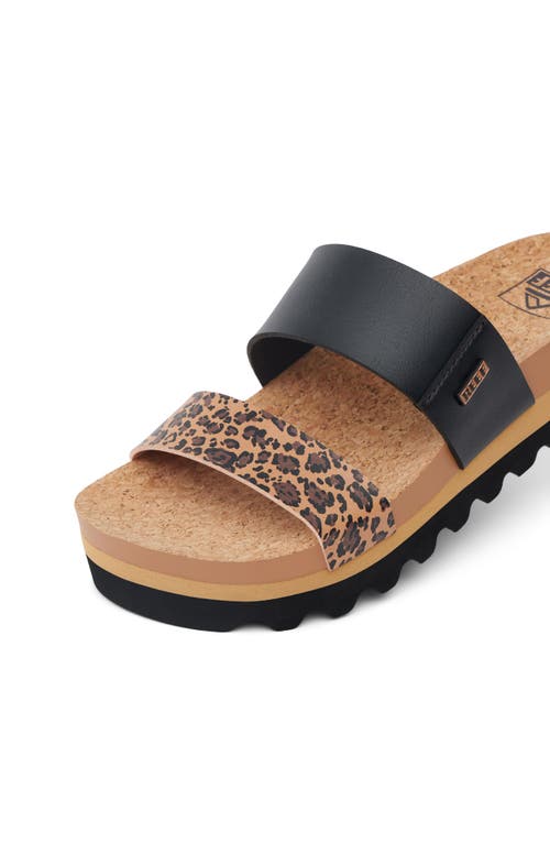 Reef Cushion Vista Hi Platform Slide Sandal