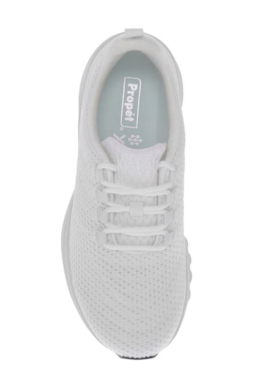 Propét Tour Knit Sneaker In White