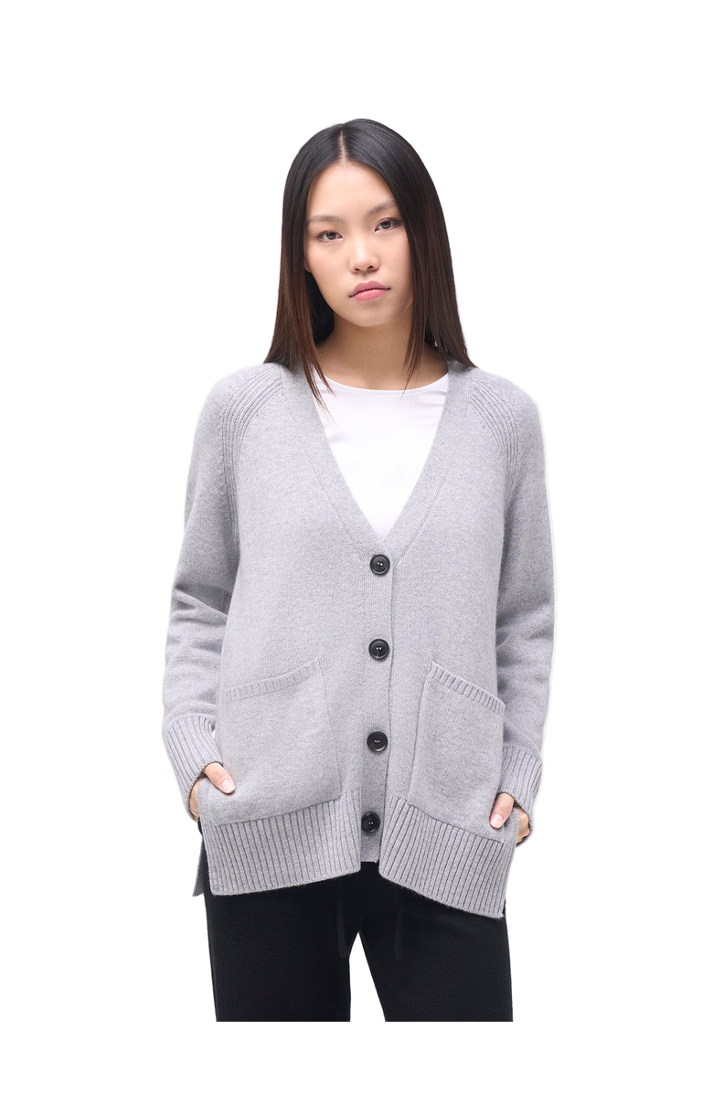 GOBI Mongolian Cashmere Relaxed-Fit Cashmere Cardigan, Main, color, High Rise