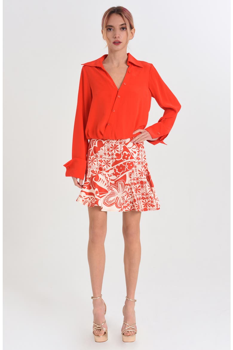 Lili Miniskirt, Alternate, color, RED MULTI