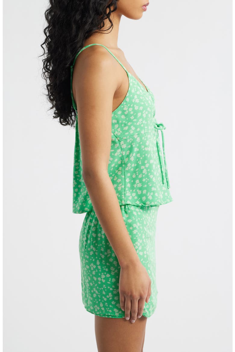 Surf Side Floral Camisole, Alternate, color, LIGHT GREEN