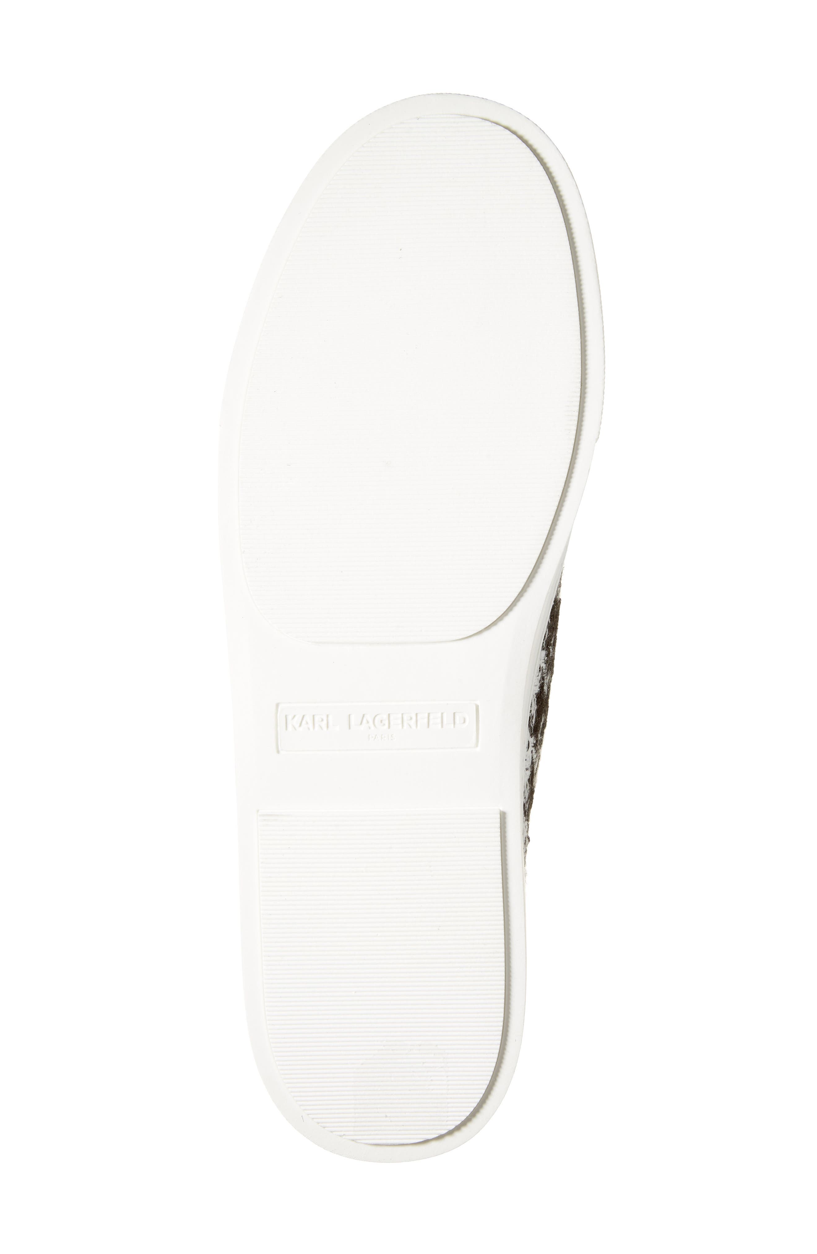 KARL LAGERFELD PARIS Cate Pins Tweed Sneaker, Alternate, color, 