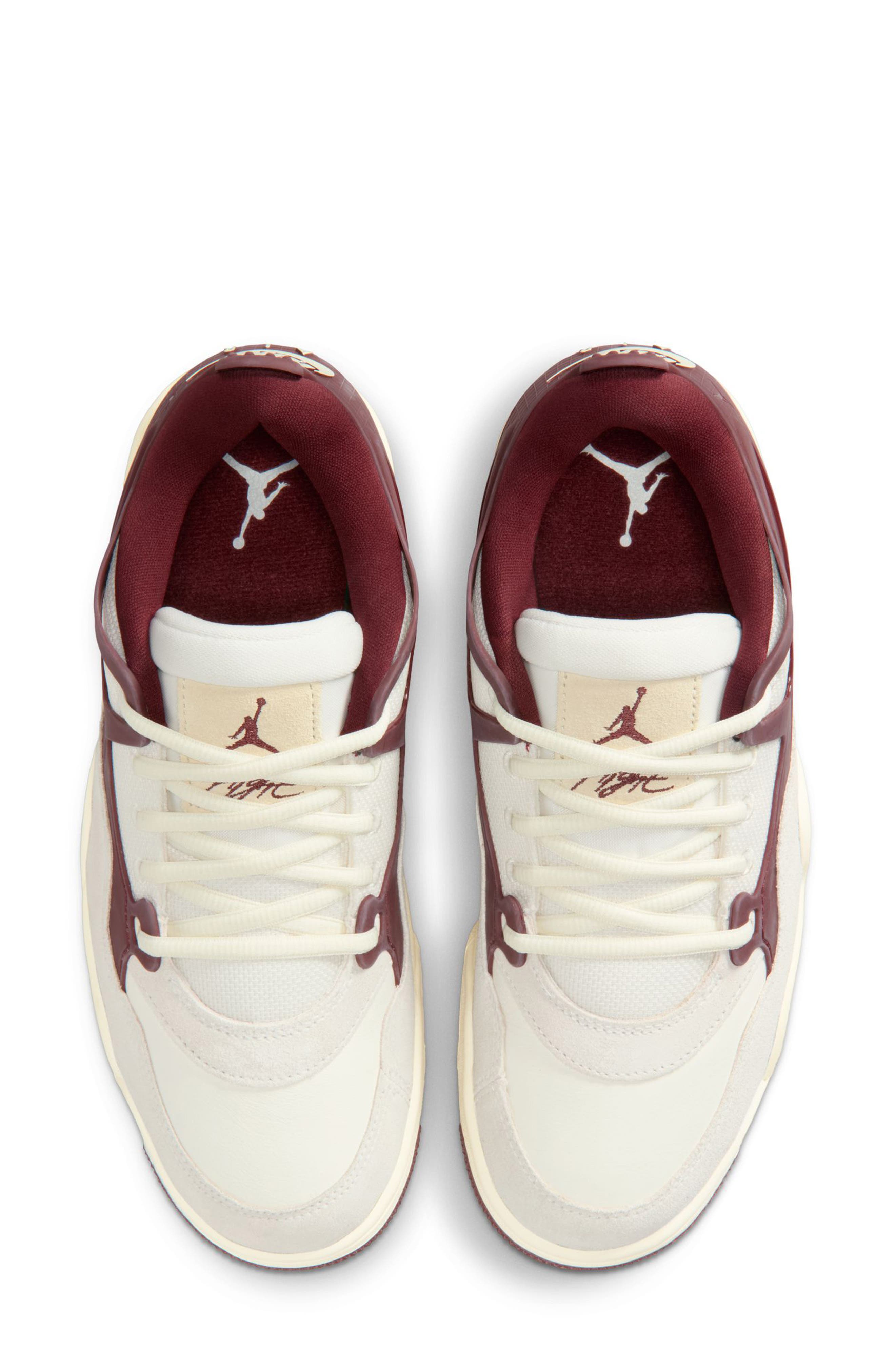 Air Jordan 4RM Sneaker, Alternate, color, SAIL/ COCONUT MILK/ DARK RED