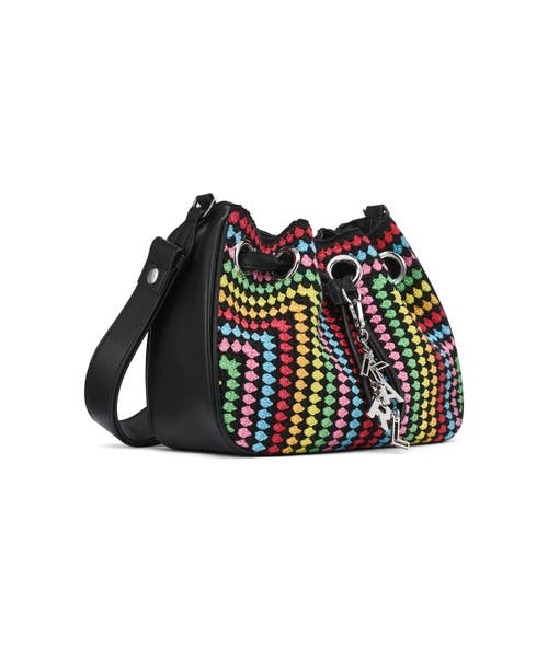 Shop Karl Lagerfeld Paris Desiree Crossbody In Black Multi
