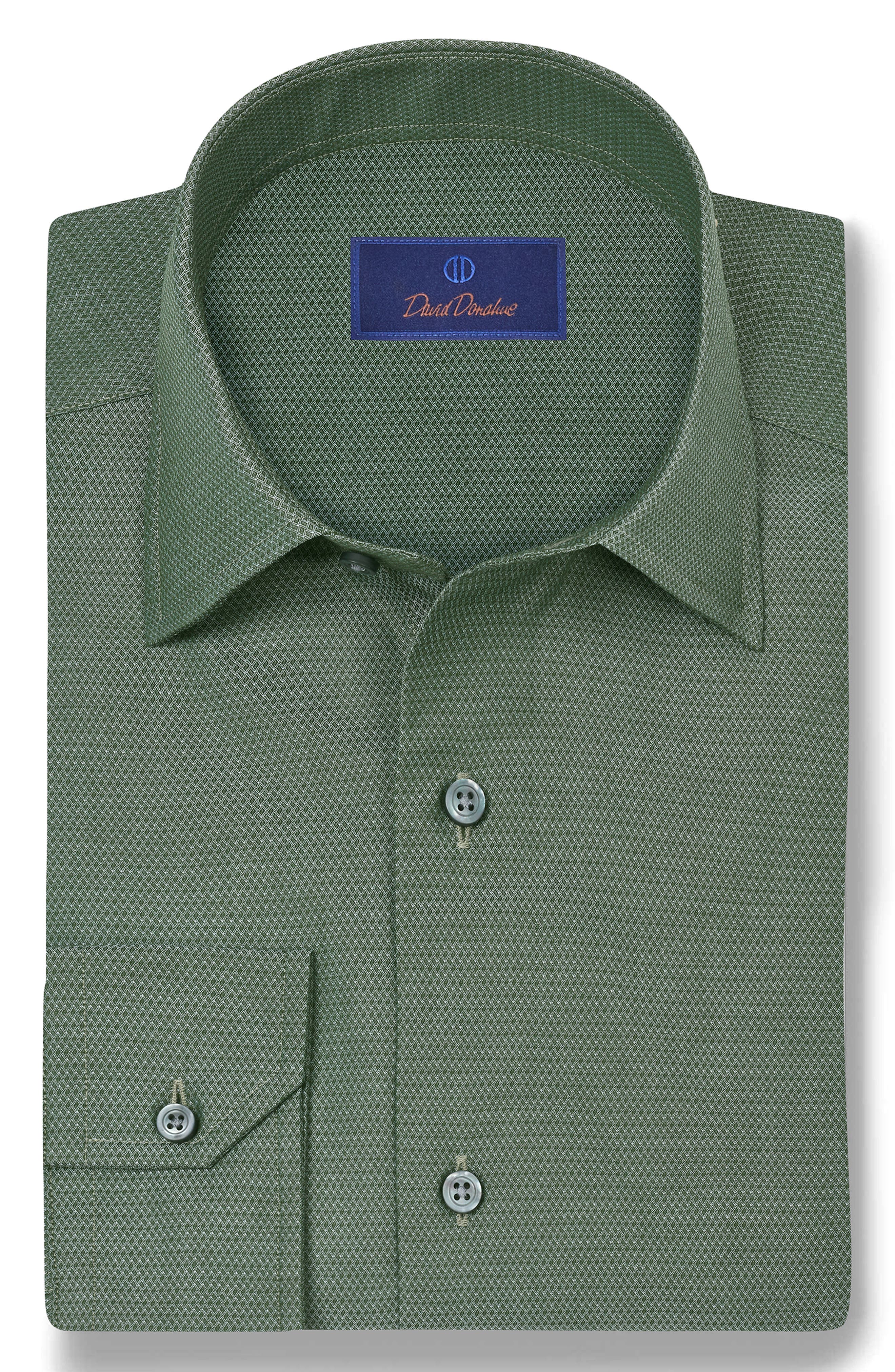 Micro Dobby Cotton Sport Shirt