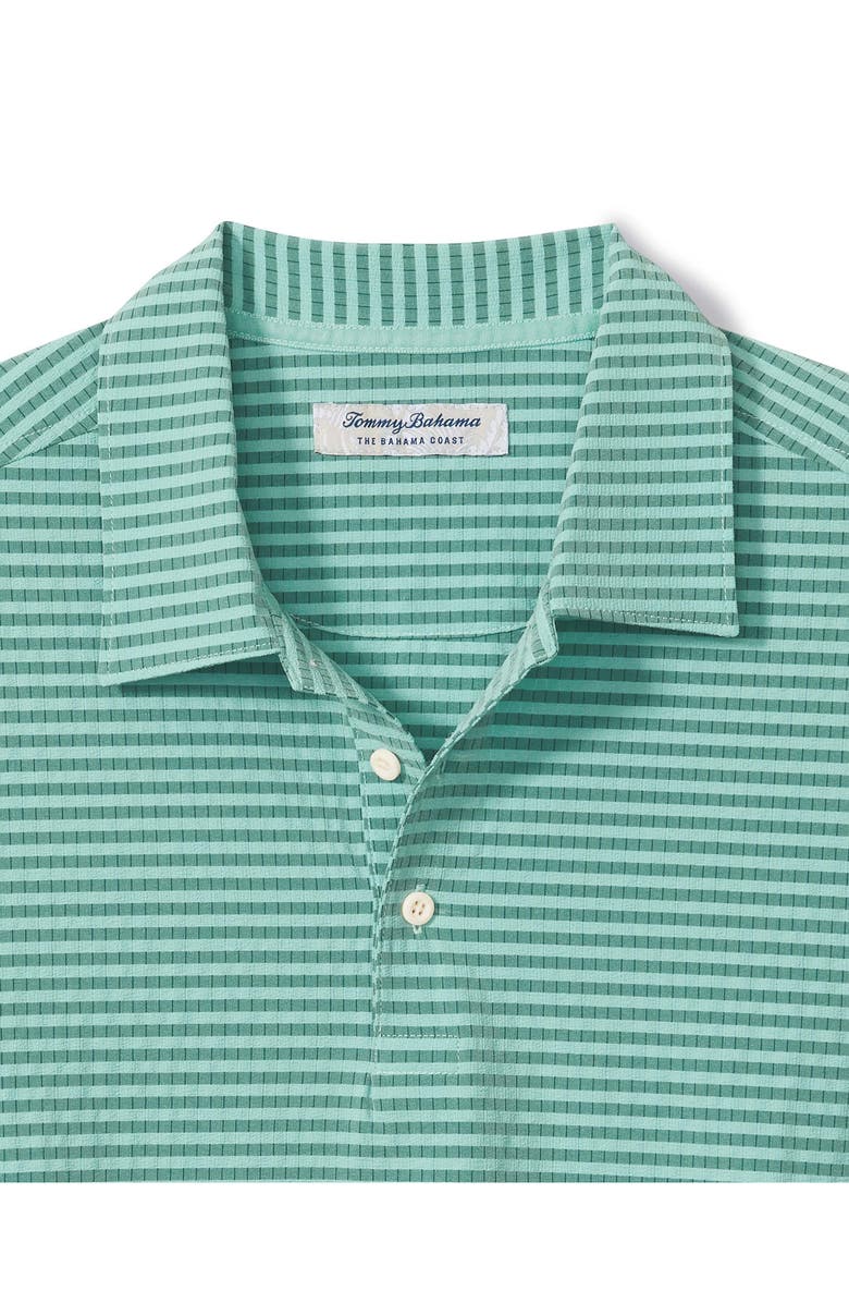Tommy Bahama Bahama Coast Fades Away Stripe IslandZone<sup>®</sup> Polo, Alternate, color, Spruce