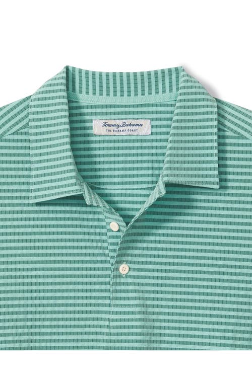 Tommy Bahama Bahama Coast Fades Away Stripe Islandzone® Polo In Blue