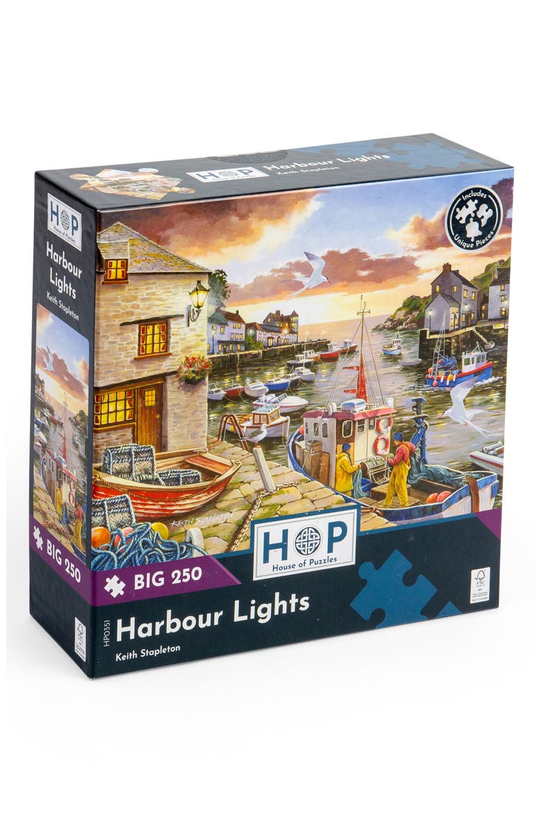 Harbour Lights Big 250-Piece Jigsaw Puzzle, Main, color, NONE