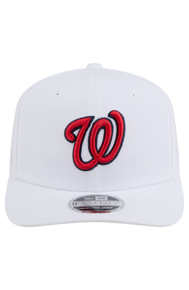 New Era Men's New Era White Washington Nationals COOLERA 9SEVENTY Adjustable Hat, Alternate, color, White