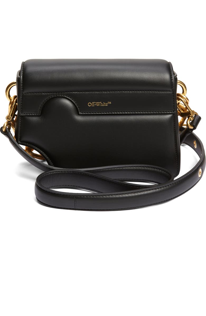 Off-White Burrow 22 Leather Shoulder Bag, Alternate, color,