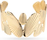 Panacea Ridged Cuff Bracelet