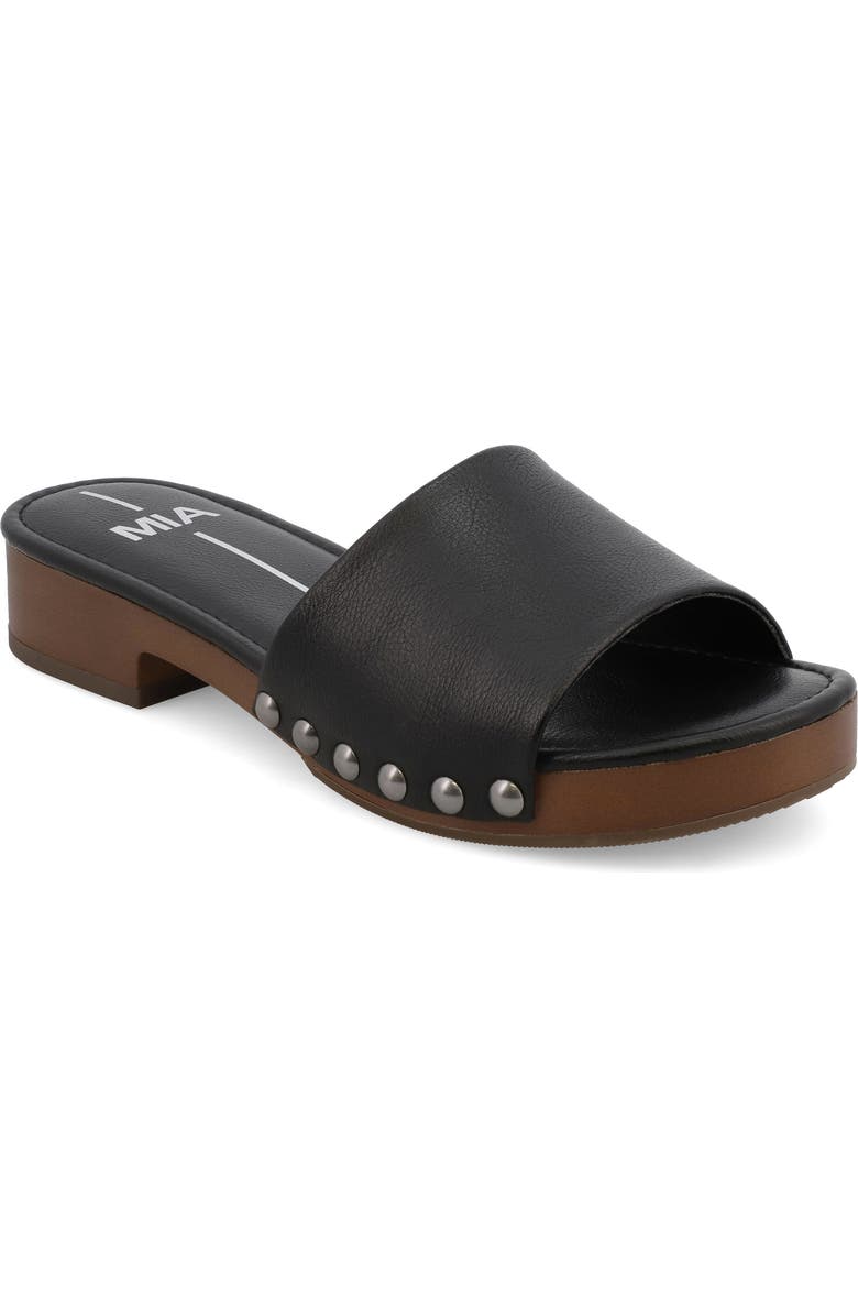 MIA Xonia Platform Sandal, Main, color, Black