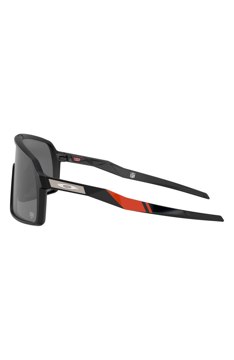 Oakley x Chicago Bear Sutro 137mm Mirrored Shield Sunglasses, Alternate, color, 