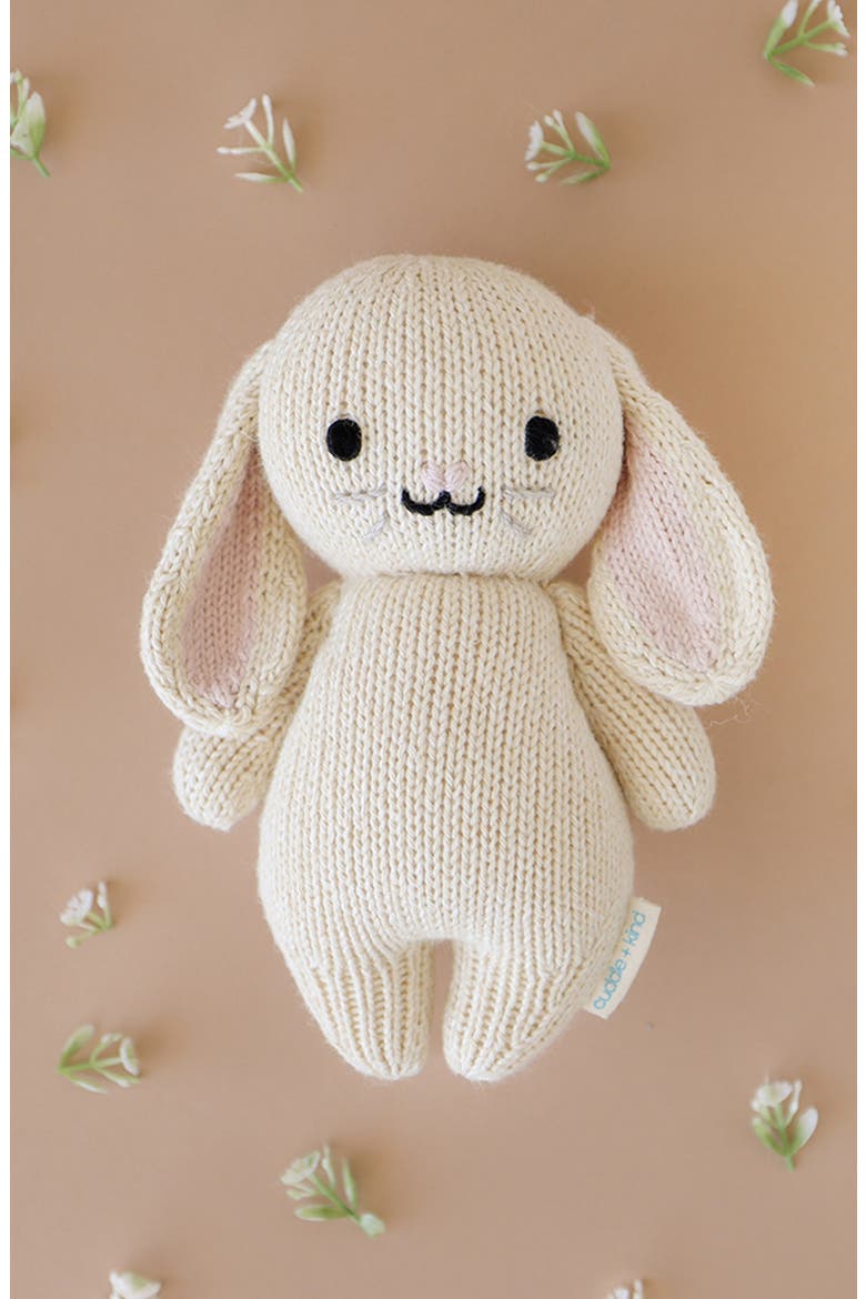 Baby Bunny Stuffed Animal, Alternate, color, BEIGE