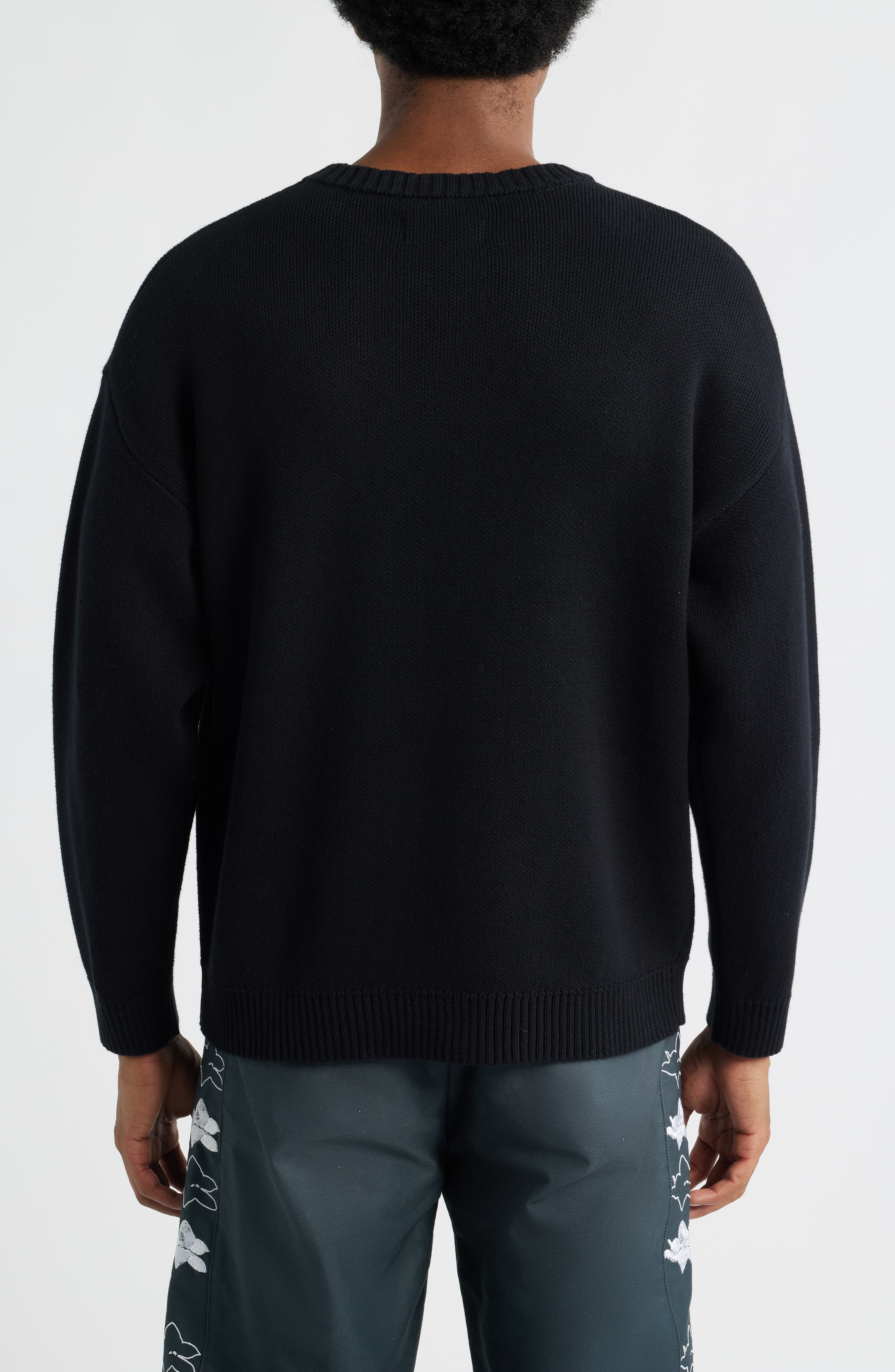 Blurry Dog Knit Sweater - image 2