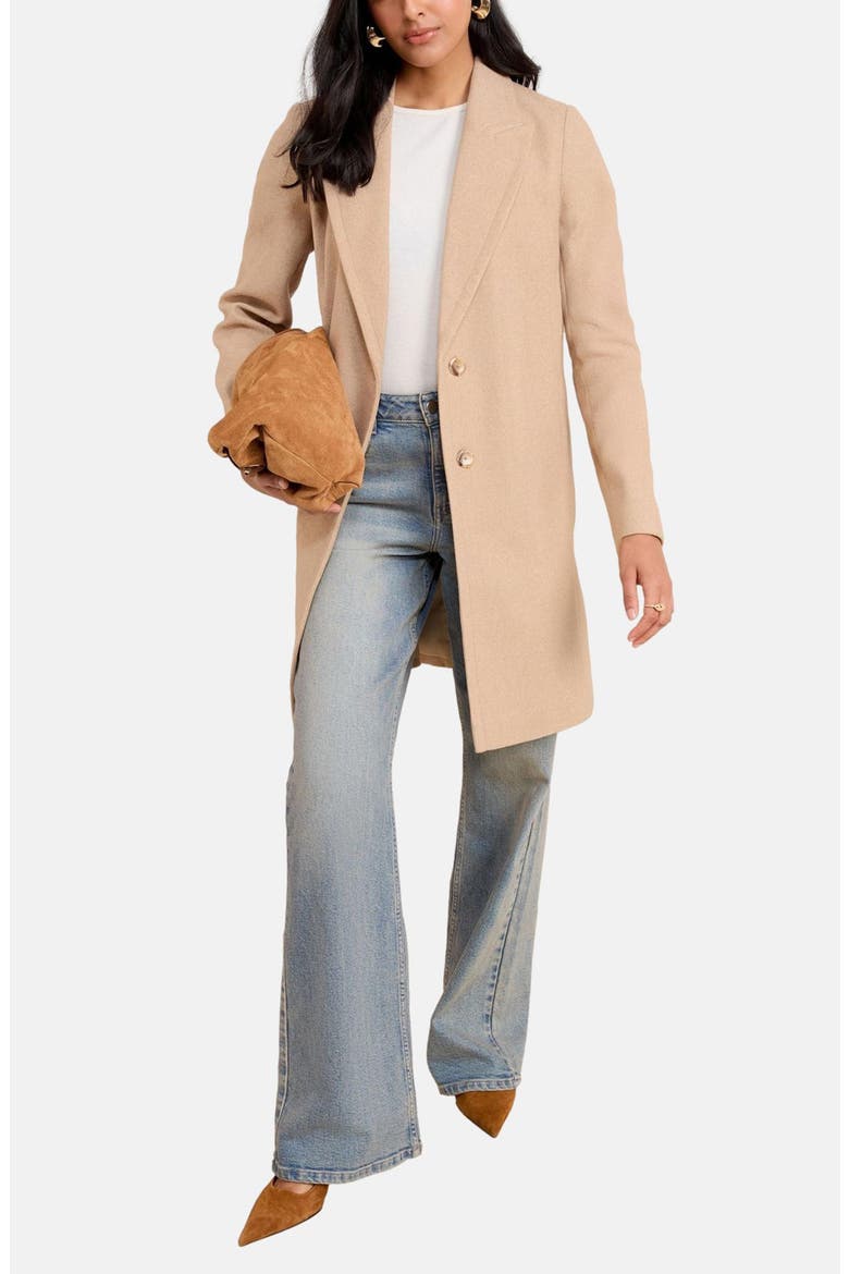 Front Snap Coat, Main, color, NEUTRAL
