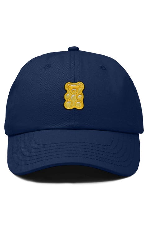 Yellow Gummy Embroidered Dad Cap