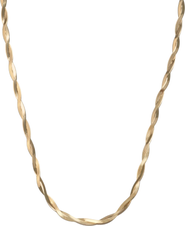 Bearfruit Jewelry 18k Gold Plated Sterling Silver Cass Intertwined Snake Necklace Gift Idea