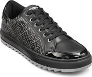 KARL LAGERFELD PARIS Logo Leather Sneaker