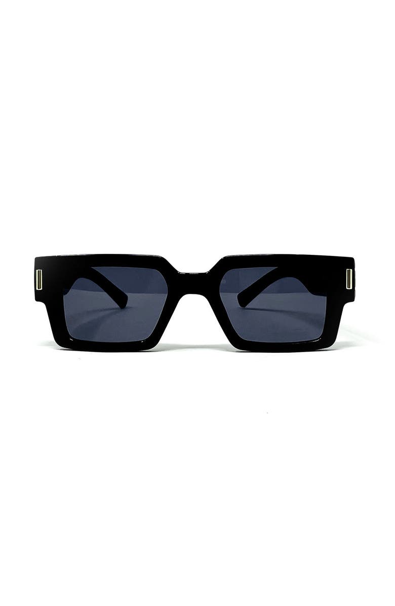 Youzey The Agent Sunglasses, Main, color, Black