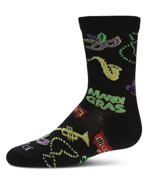 Mardi Gras Crew Socks (Little Kid & Big Kid)