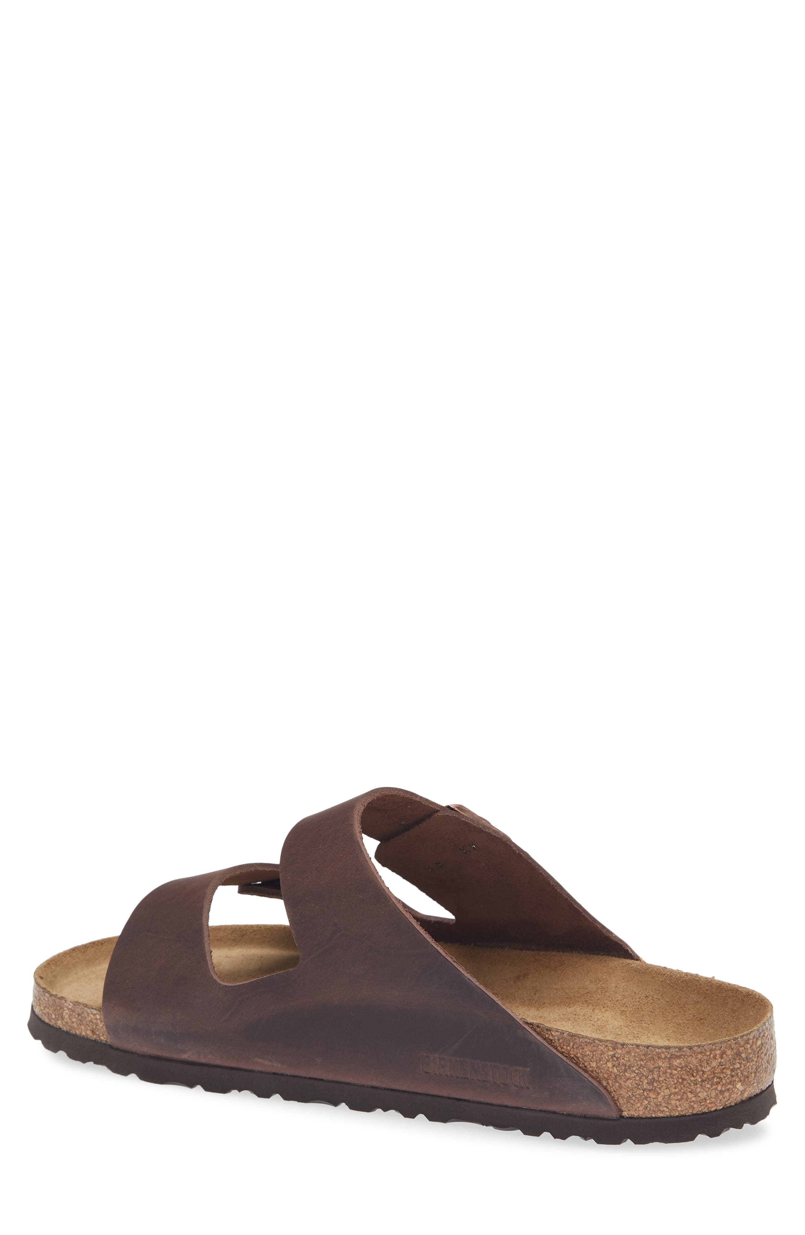 Arizona Soft Slide Sandal, Alternate, color, CORK BROWN