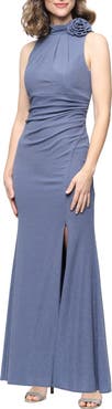 Alex Evenings Metallic Mermaid Gown