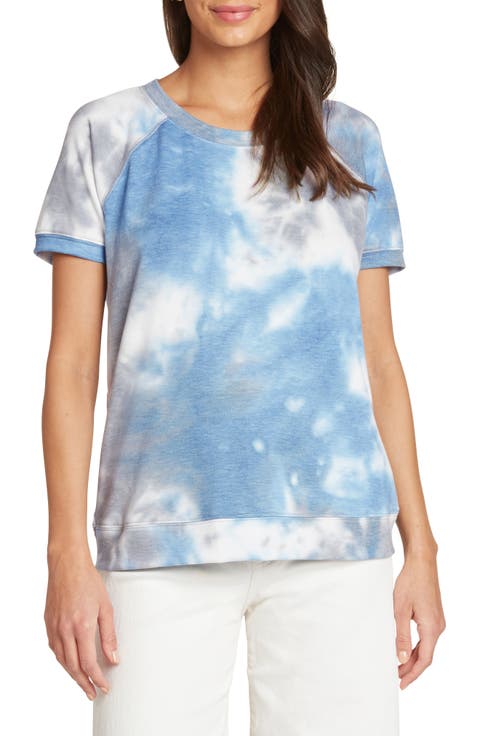 Tie Dye Raglan Sleeve Top