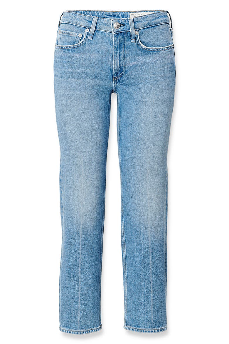 Harlow Low Rise Ankle Straight Leg Jeans, Alternate, color, SHERMAN