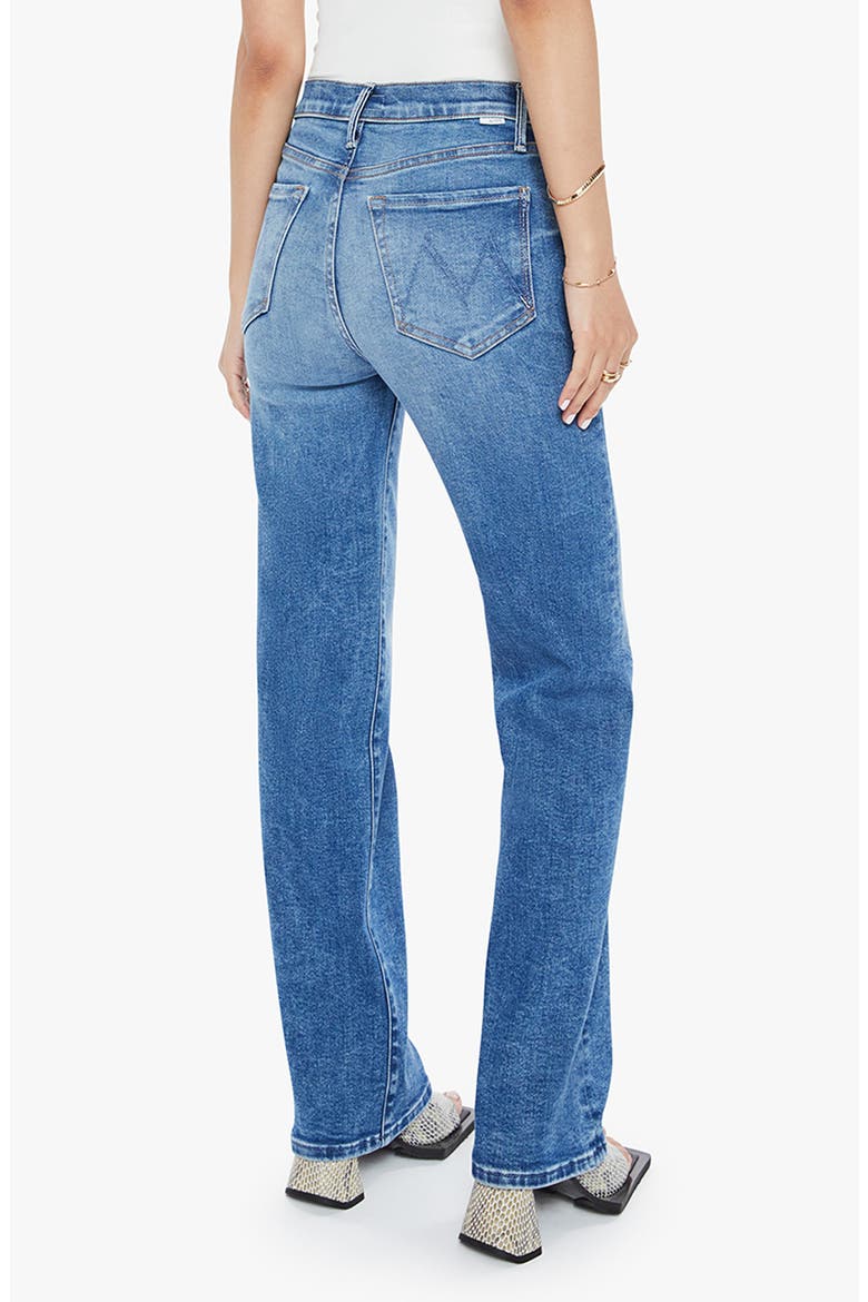 Lil Kick It High Waist Straight Leg Jeans, Alternate, color, BITCHN
