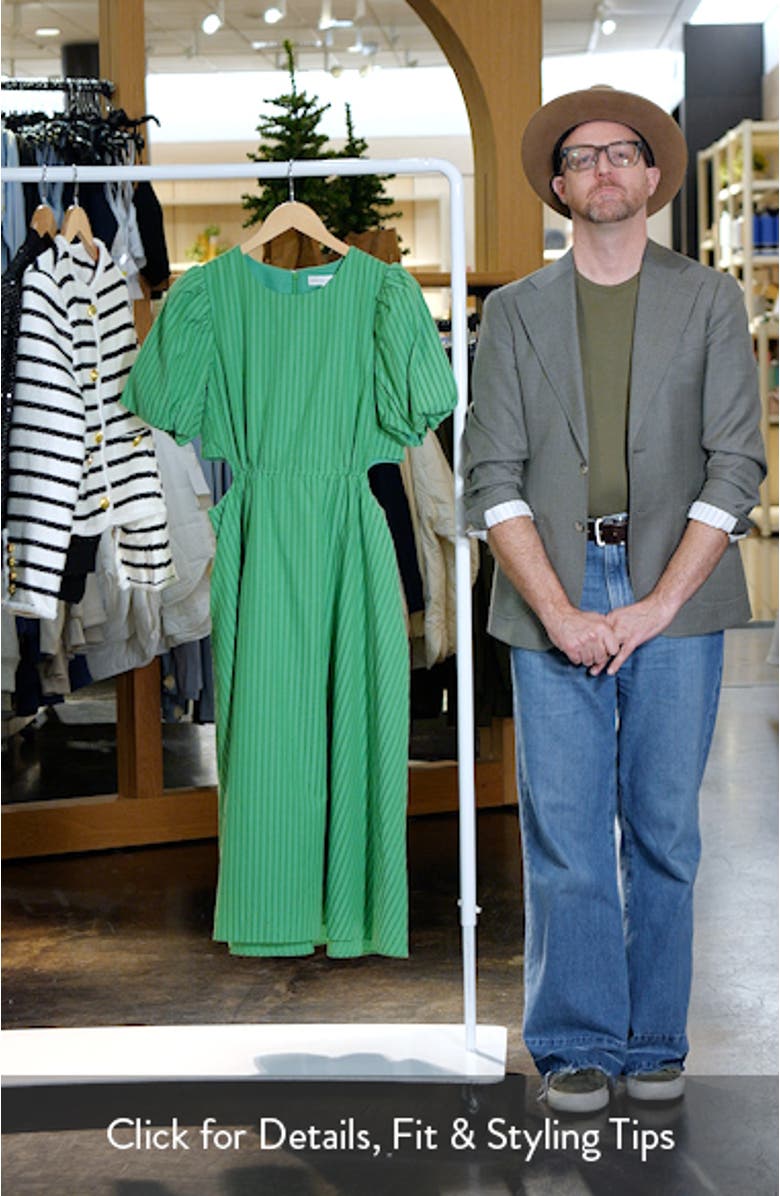 Stripe Cutout Dress, sales video thumbnail