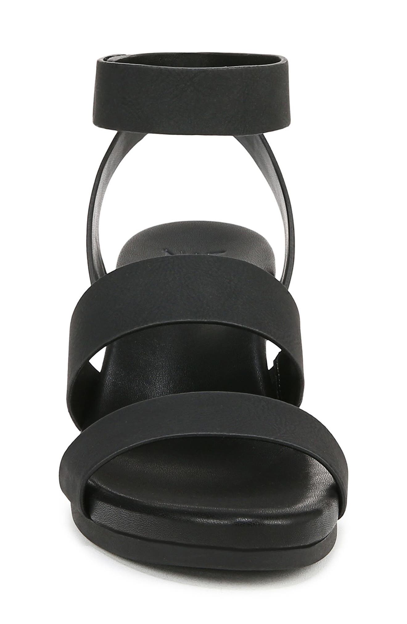 Naturalizer Priya Wedge Sandal, Alternate, color, Black