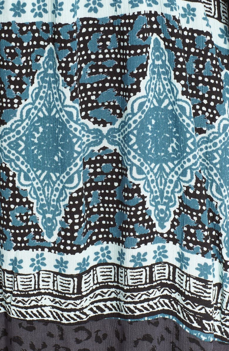 Free People 'Hearts of Gold' Babydoll Dress, Alternate, color, 