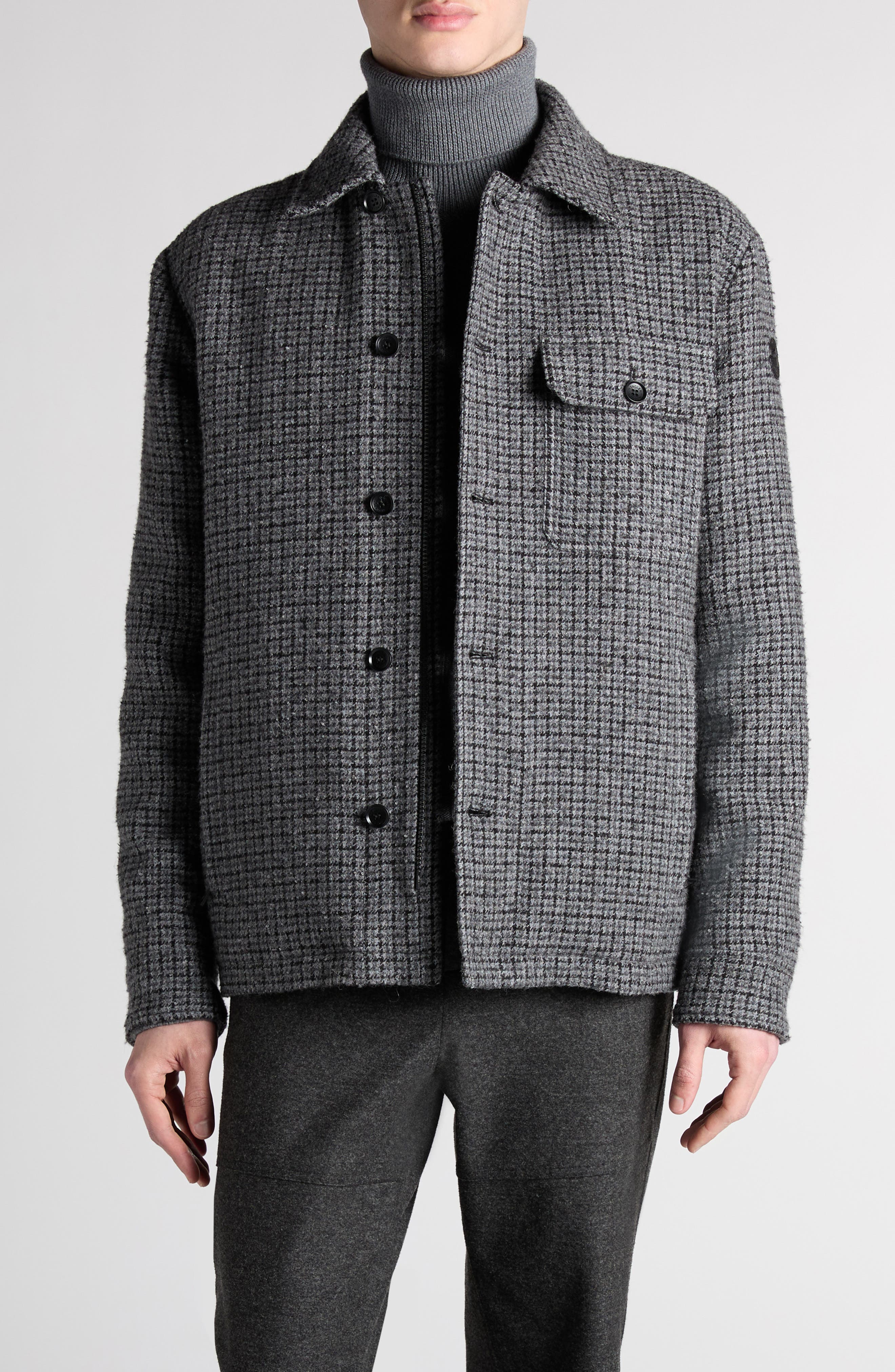 selected GREY BLACK