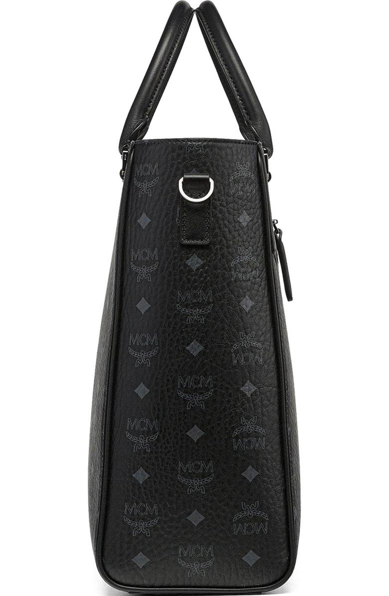 MCM Diamond E/W Tote in Visetos, Alternate, color,