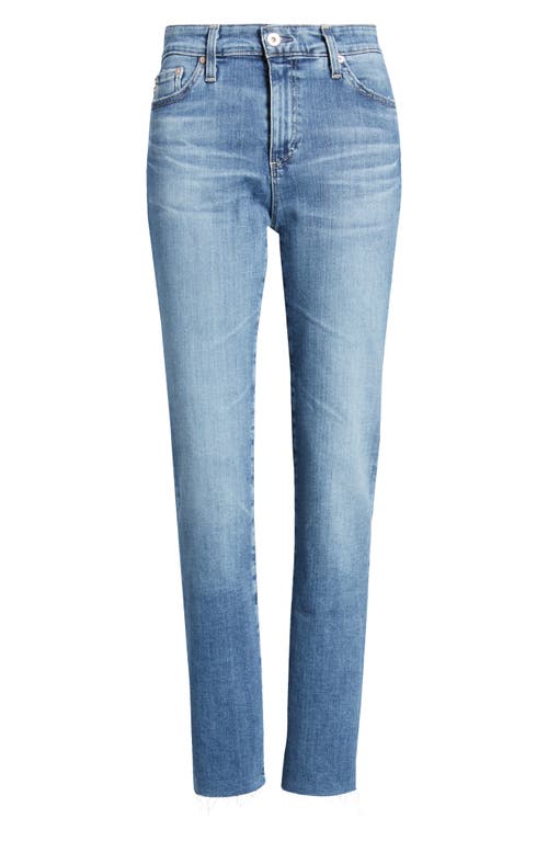 Ag Mari Raw Hem Slim Straight Leg Jeans In 13 Years Reinvention