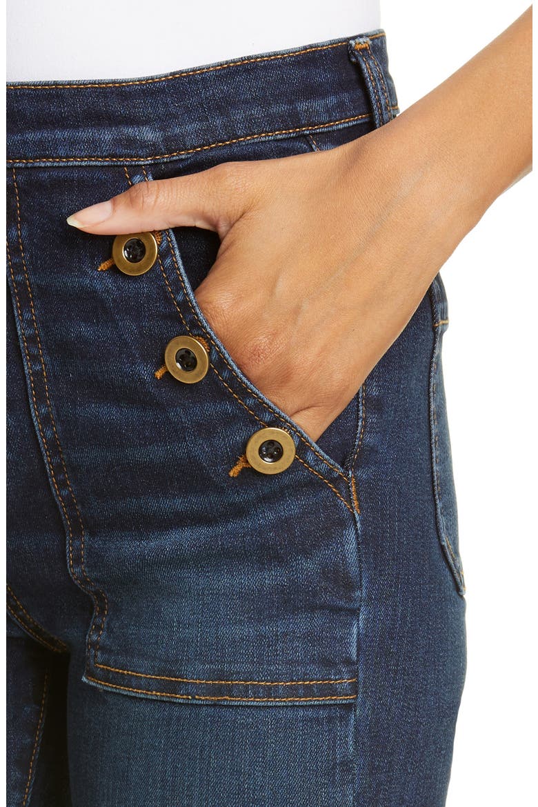 Florence Flare Jeans, Alternate, color, VINTAGE BLUE