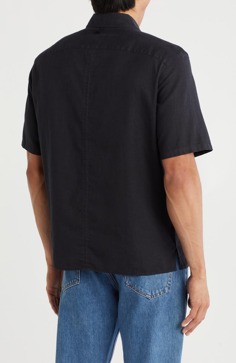rag & bone Dalton Hemp & Cotton Button-Up Shirt, Alternate, color,