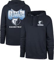 '47 Men's '47 Navy Memphis Grizzlies 2025/26 City Edition Jab Step Headline Hoodie