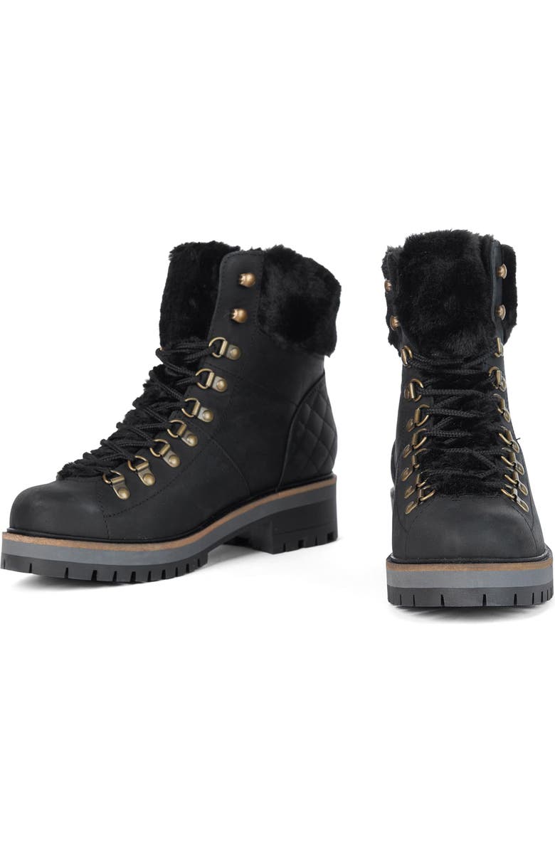 Barbour Holly Faux Fur Lined Boot, Alternate, color,