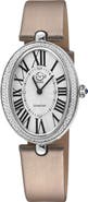 GEVRIL Piazza Navona Leather Strap Watch