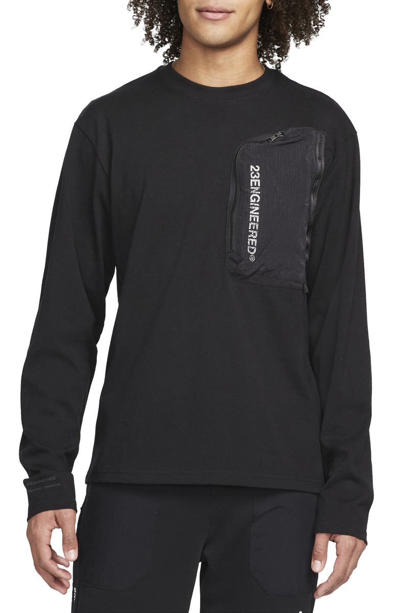Nike Jordan 23 Engineered Long Sleeve T-Shirt, Main, color,