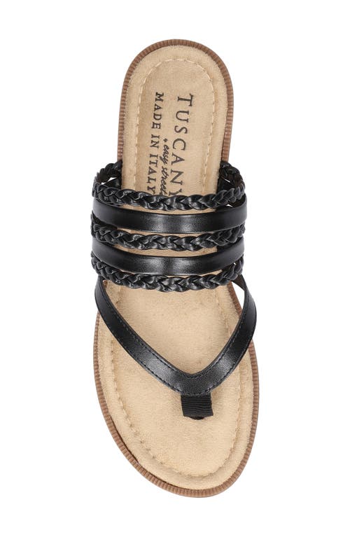 Tuscany By Easy Street® Anji Flip Flop In Black