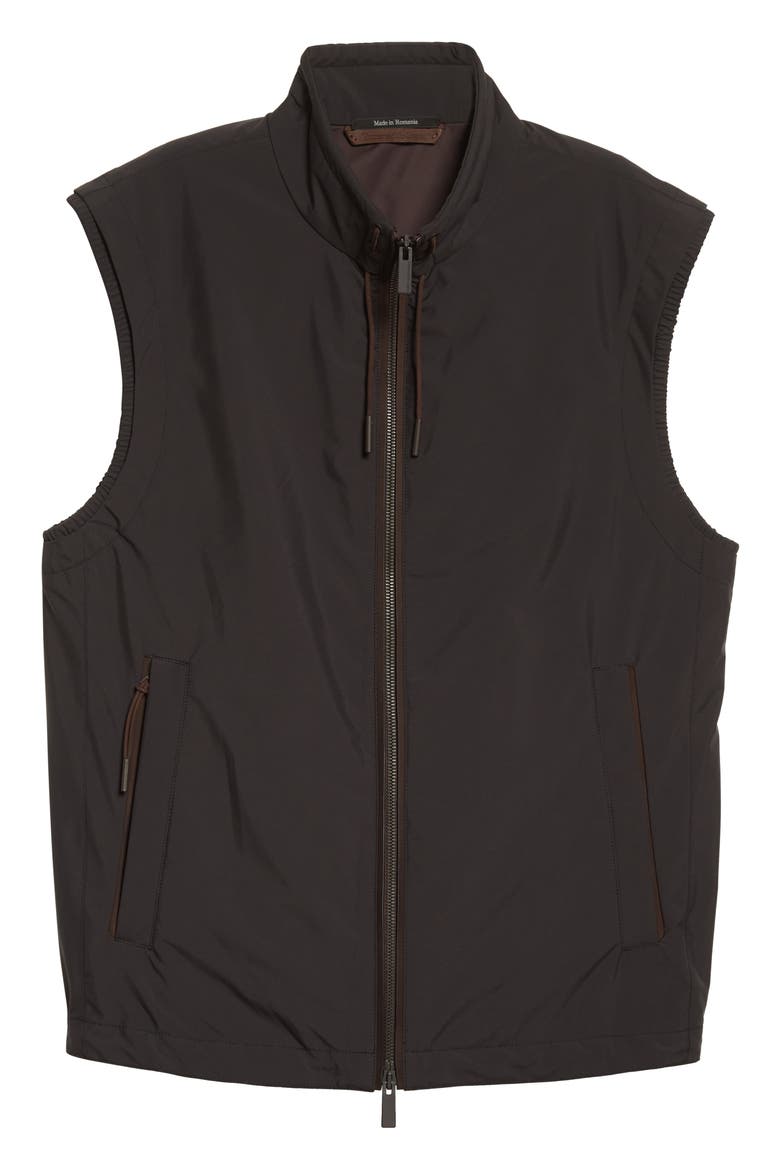Men's Stratos Outdoor Vest, Alternate, color, BLACK