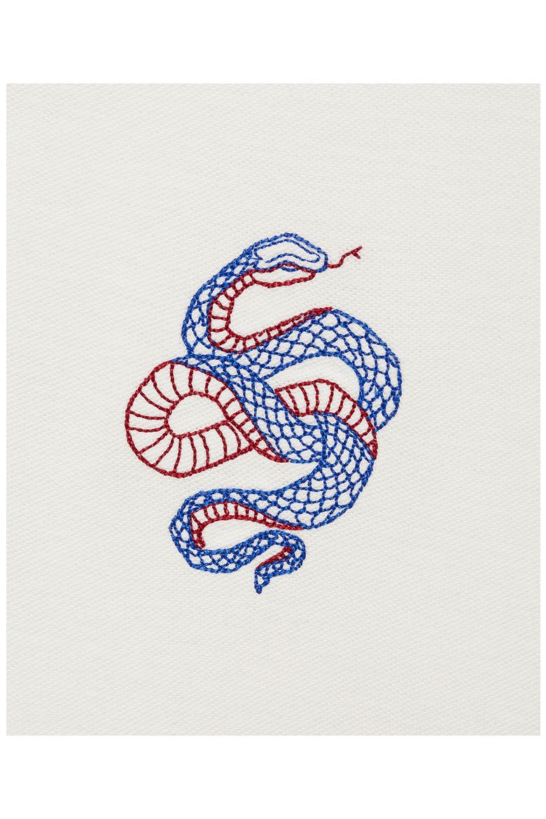 Embroidered Graphic Polo, Alternate, color, WHITE